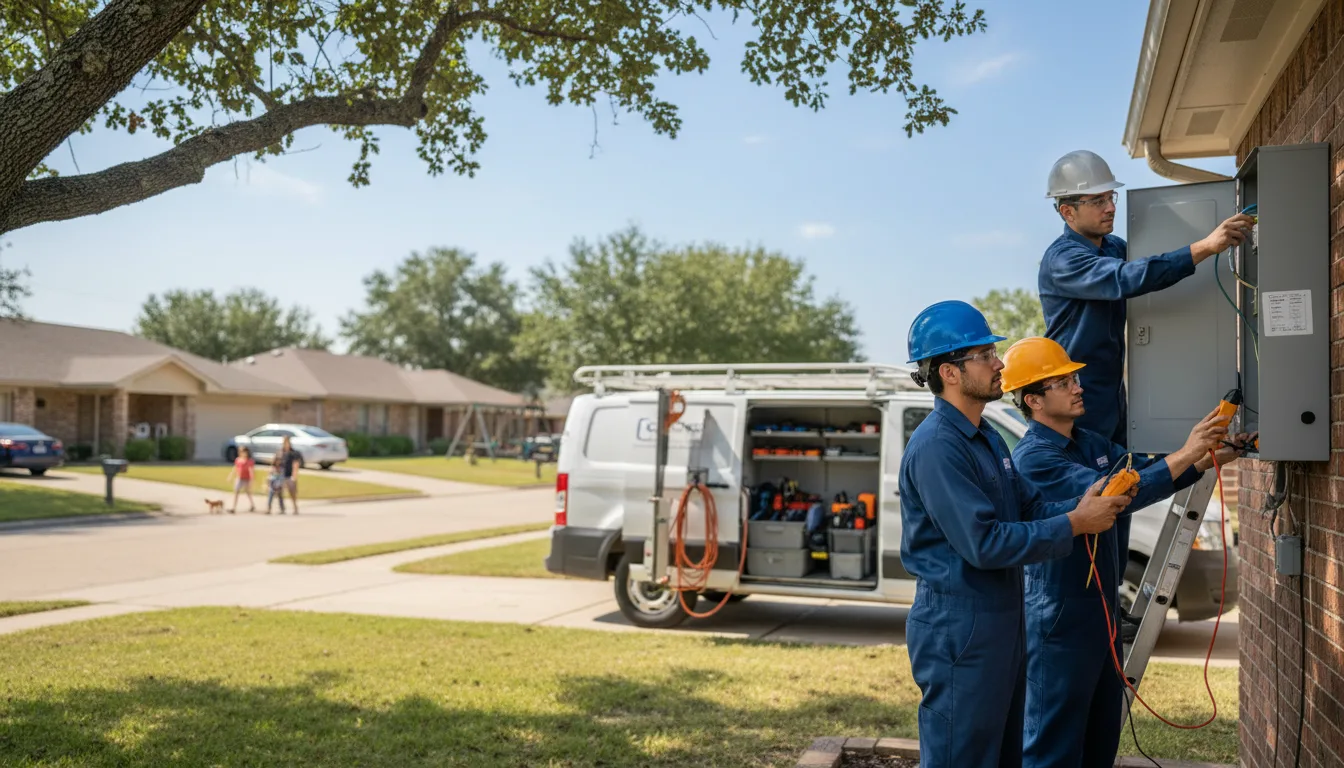 Certified electrician providing emergency electrical services in Geneva, OH